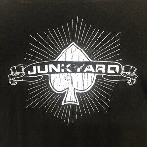 Junkyard Band T shirt XXXL Black Punk Rock Metal Minor Threat 80's 90's Rare PP